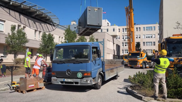 Újabb kórházban történt meg a klímarendszerek modernizálása