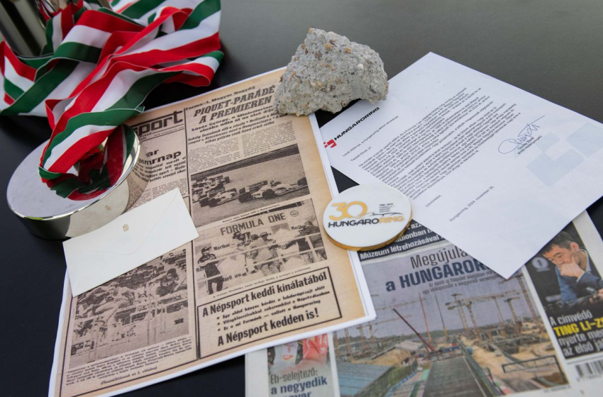 Hungaroringi építkezés: üzenetet küldtek a létesítmény 2064-ben regnáló elnökének